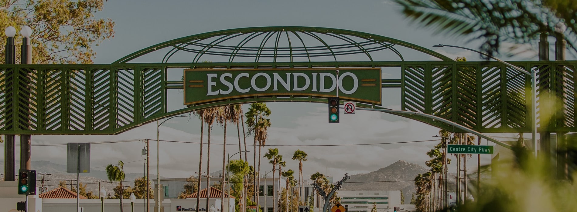 Escondido Grand Avenue Sign. Discover homes for sale opportunities in Escondido San Diego County