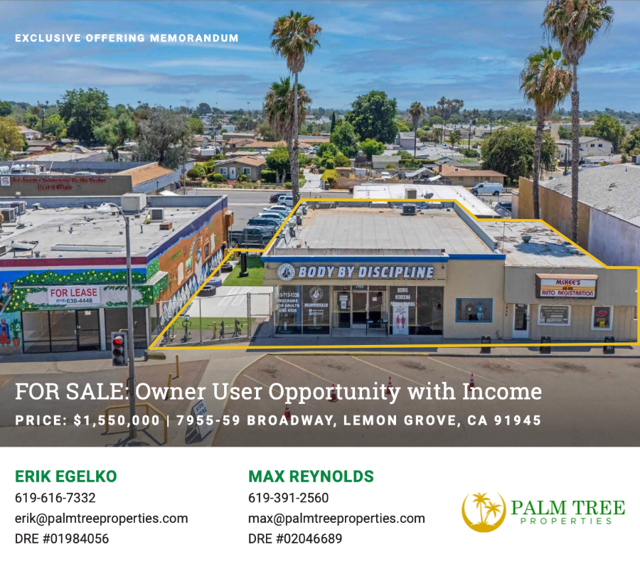 Owner User Opportunity with Income in San Diego