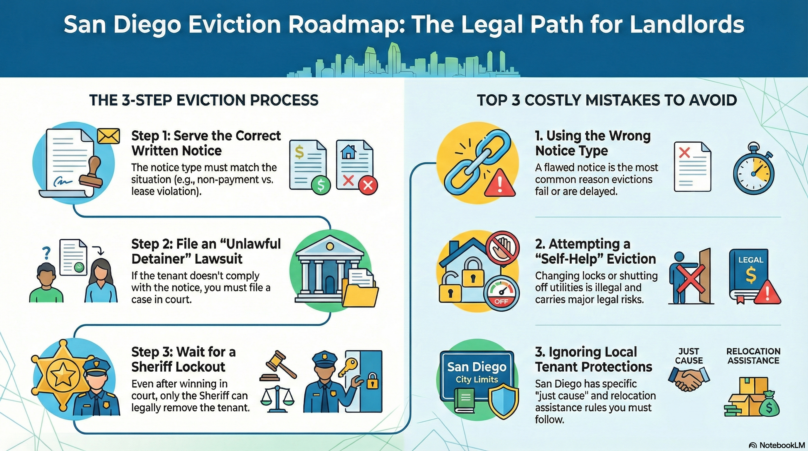 San Diego eviction timeline: what to expect