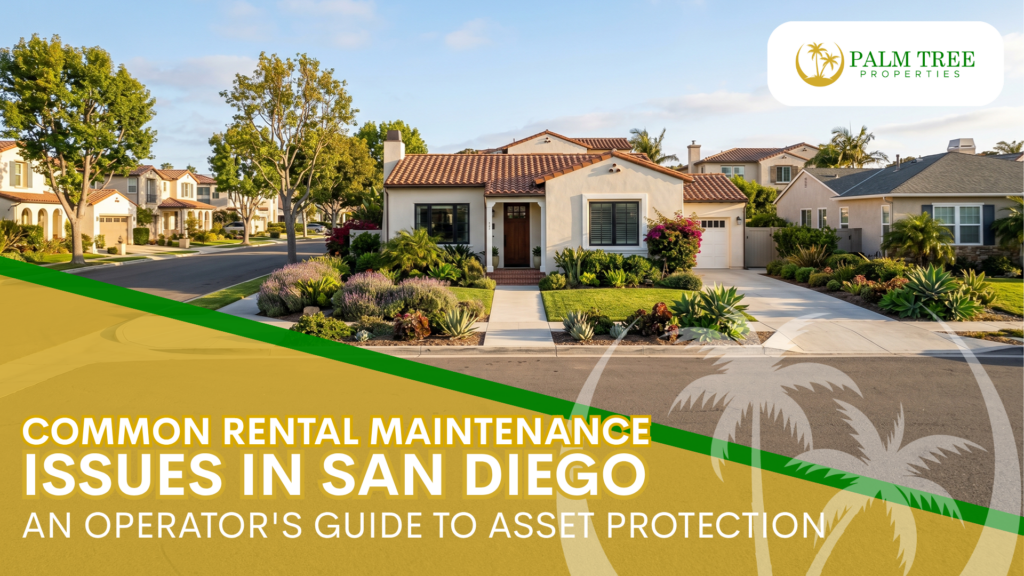 Common Rental Maintenance Issues in San Diego An Operator's Guide to Asset Protection