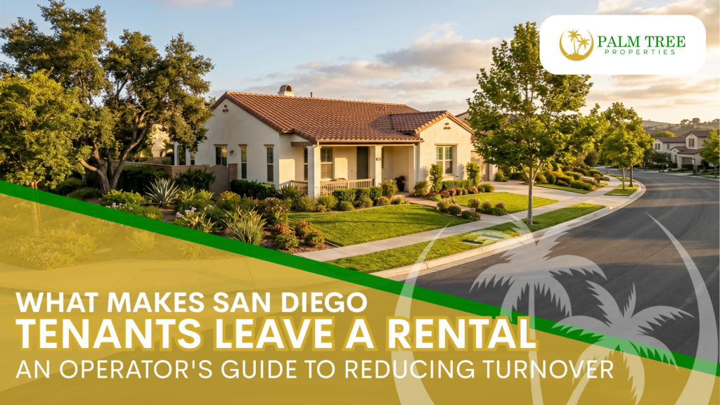 What Makes San Diego Tenants Leave a Rental An Operator's Guide to Reducing Turnover