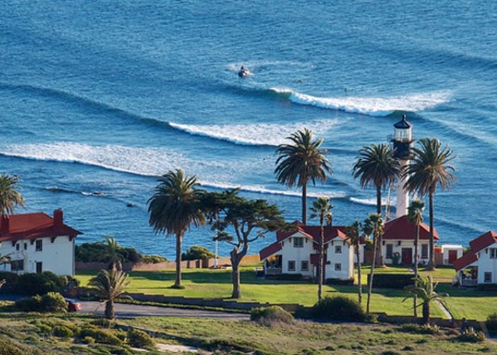 Panoramic view of Point Loma. Discover homes for sale opportunities with the best real estate agents in San Diego.