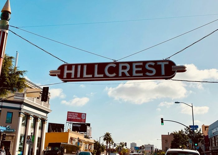 Hillcrest Avenue Sign in San Diego. Discover homes for sale opportunities with the best real estate agents