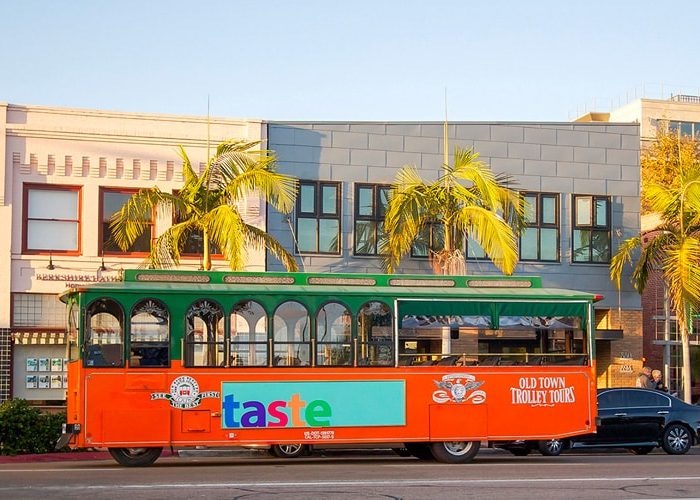 Mission Hills Old Town Trolley along Sunset Boulevard. Discover homes for sale opportunities in Mission Hills with the best real estate agents in San Diego